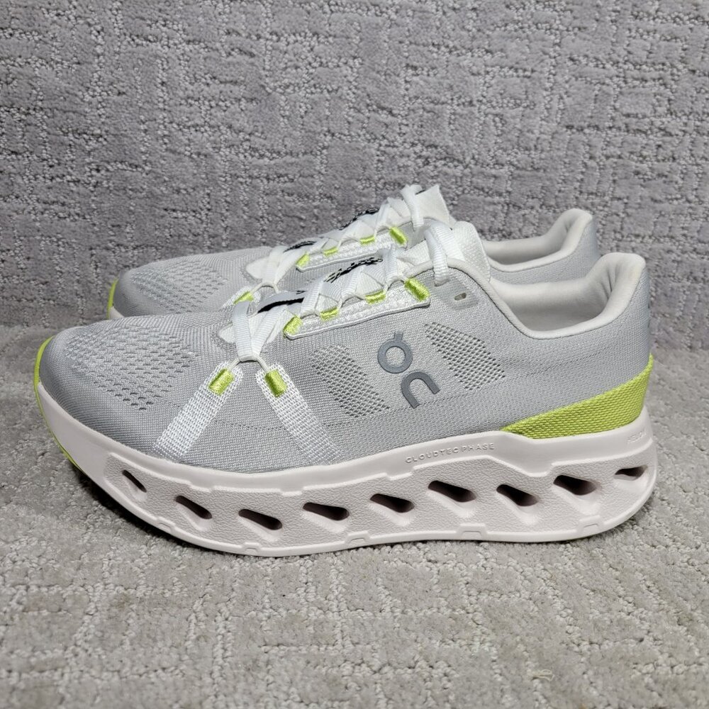 On Cloudeclipse Women's Size US 10 Grey/Green Athletic Running Sneakers.
